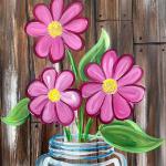 Mason Jar and Flowers